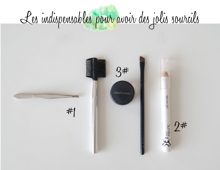 indispensables pour avoir de jolis sourcils