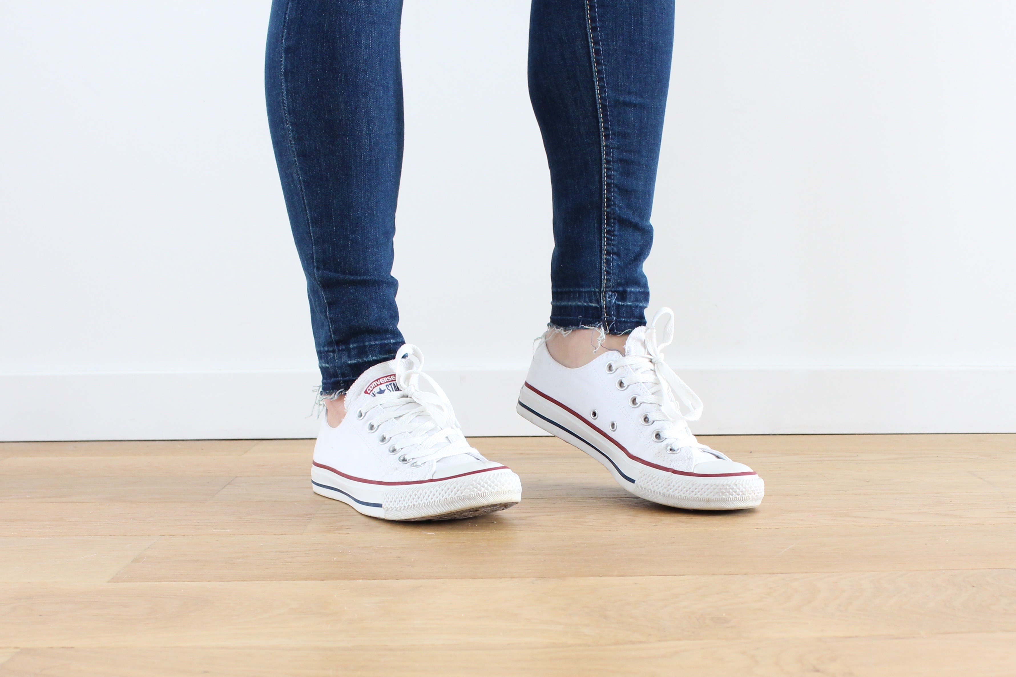 converse blanches 