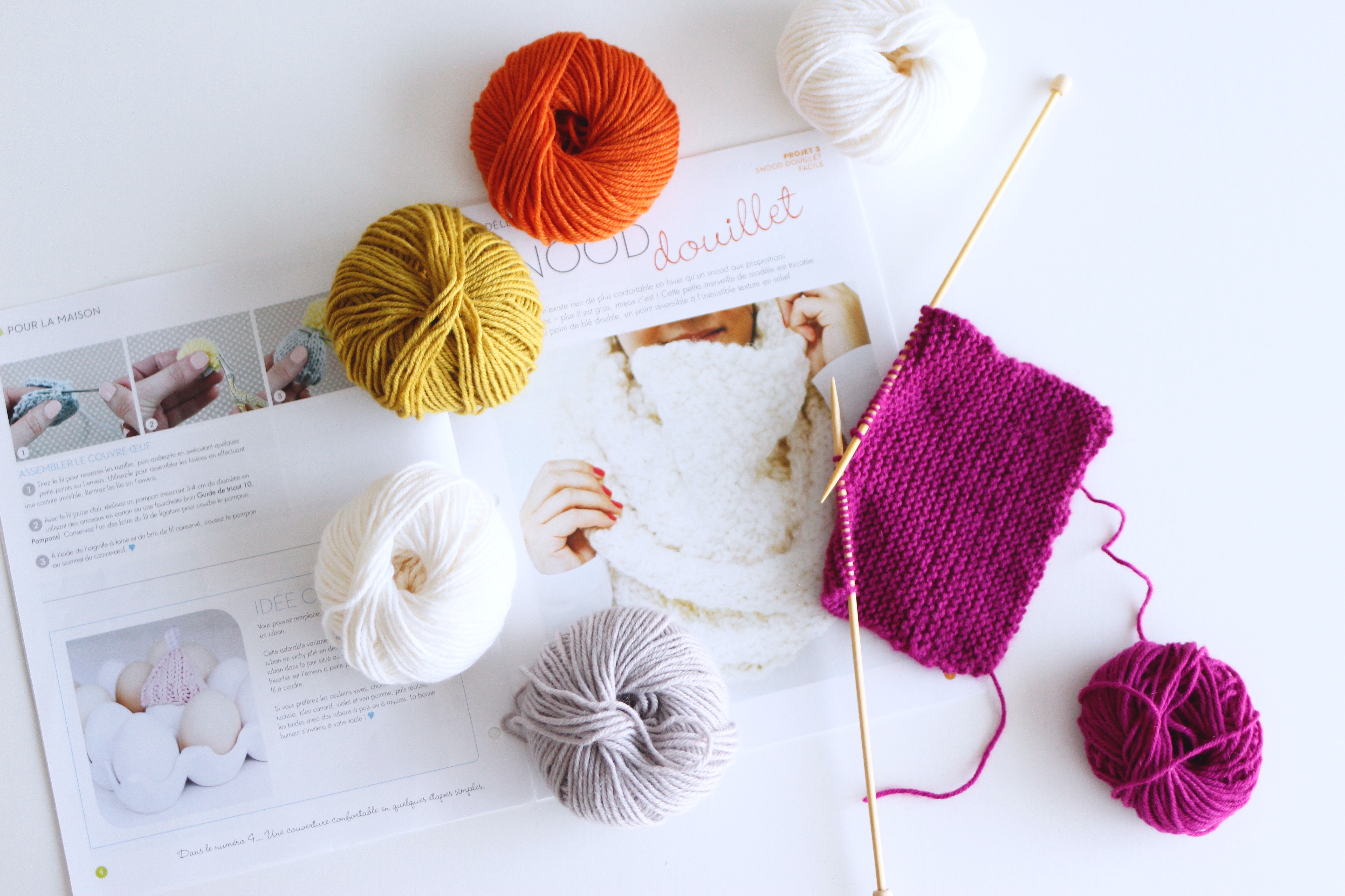 atelier tricot débutants