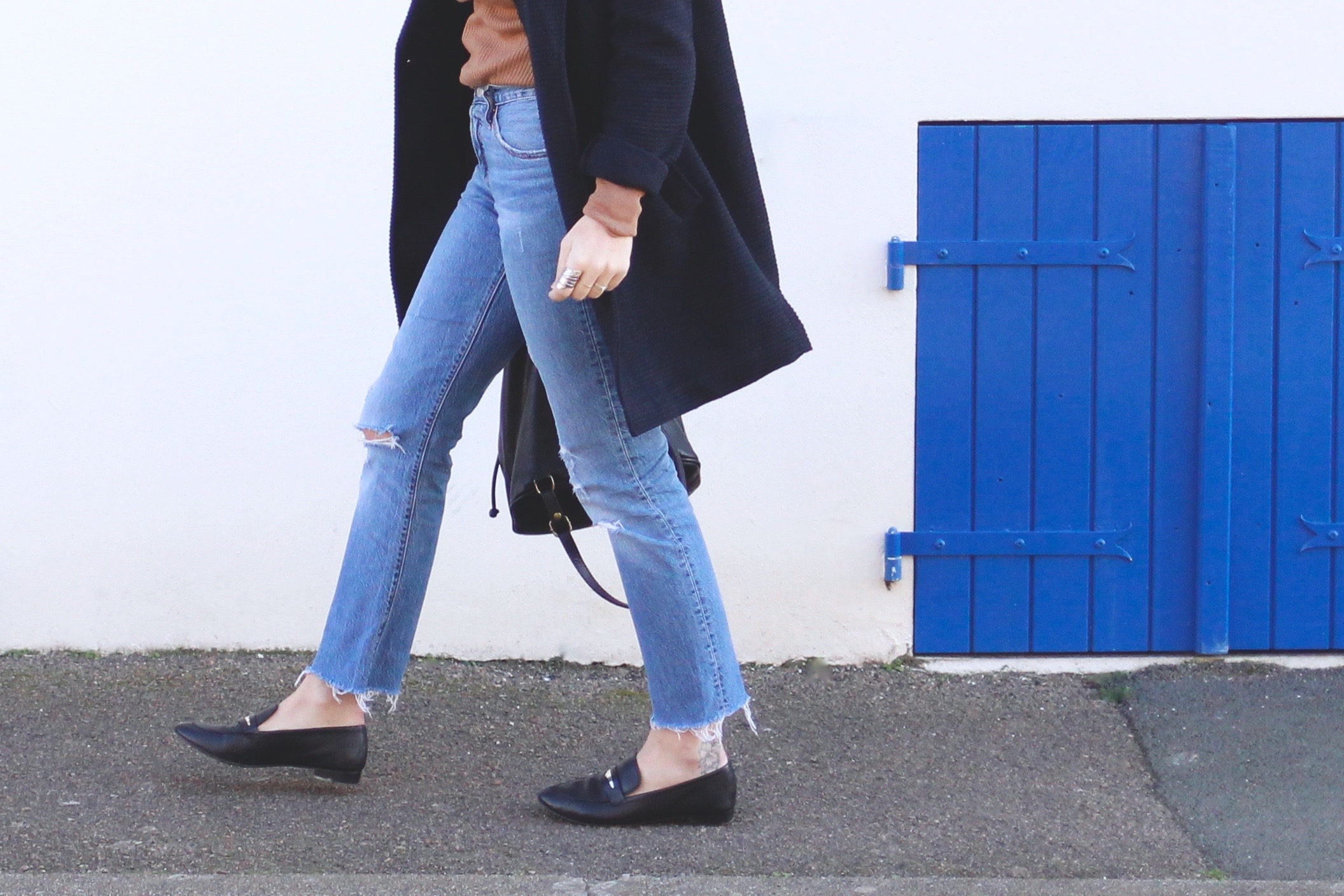 mocassin en cuir HetM